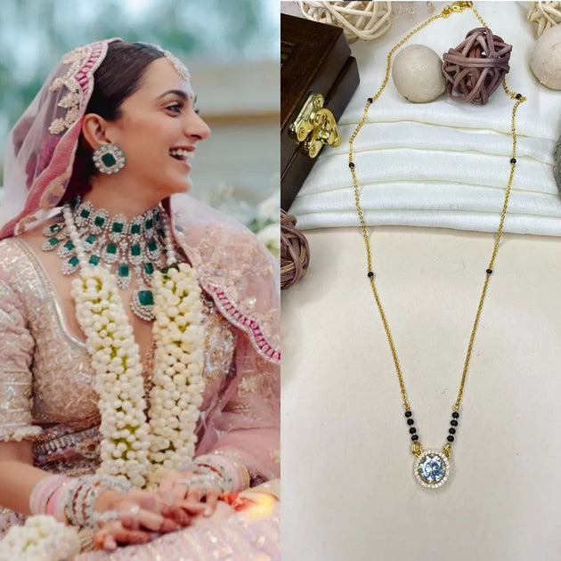 CELEBRITY MANGALSUTRA TIARA JEWELS