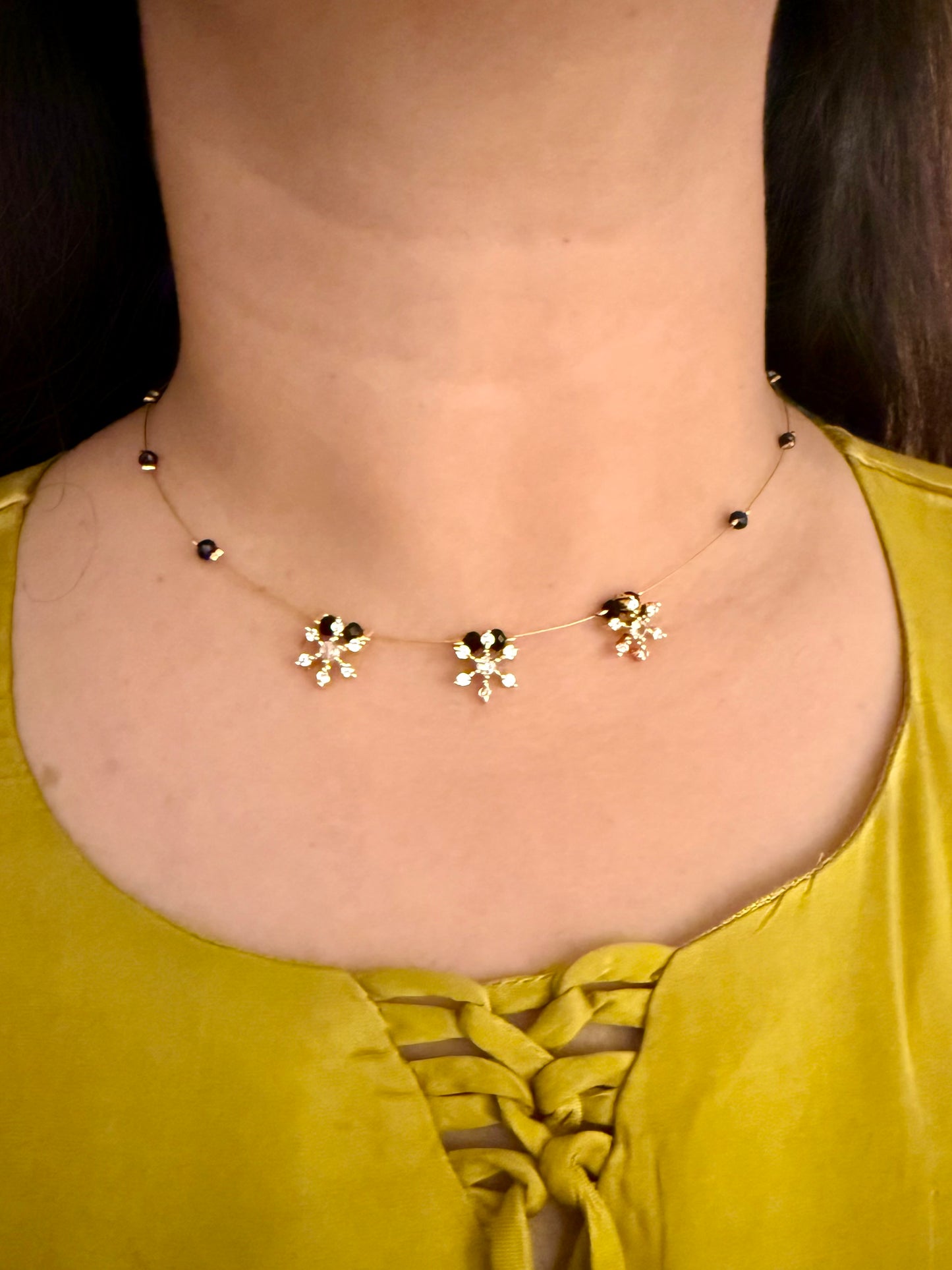 Invisible Crystal Necklace