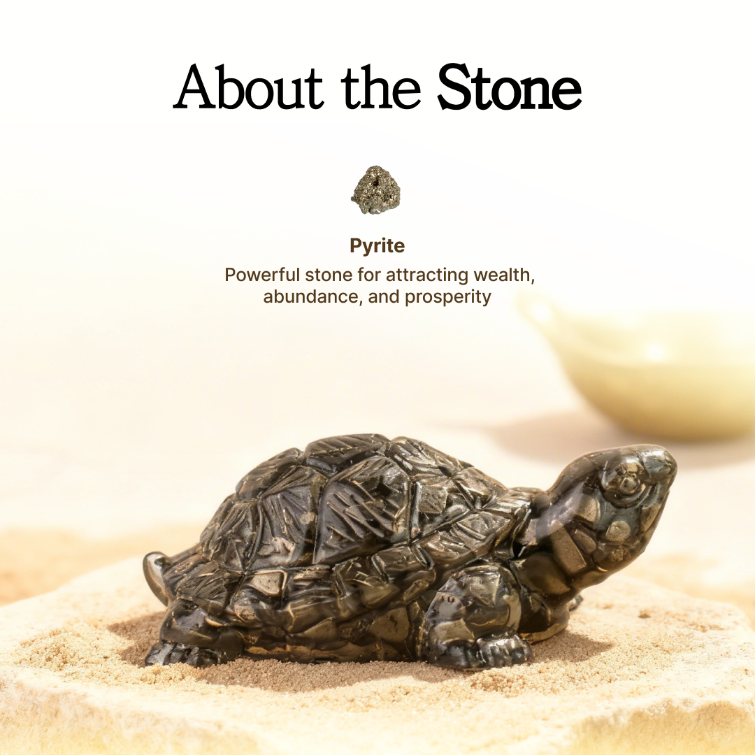 Vastu Pyrite Tortoise (Kachhua)