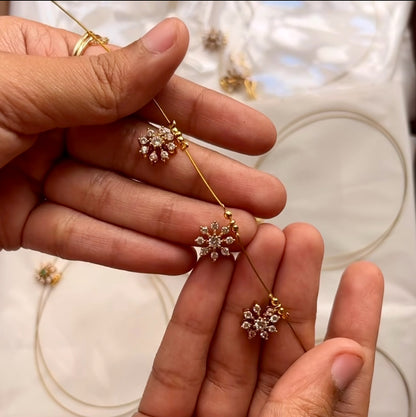 Invisible chain necklace