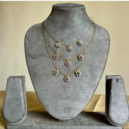 Invisible chain necklace