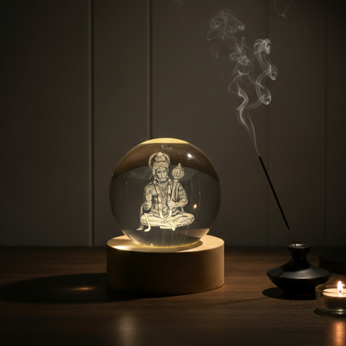 HANUMAN JI 3D LAMP