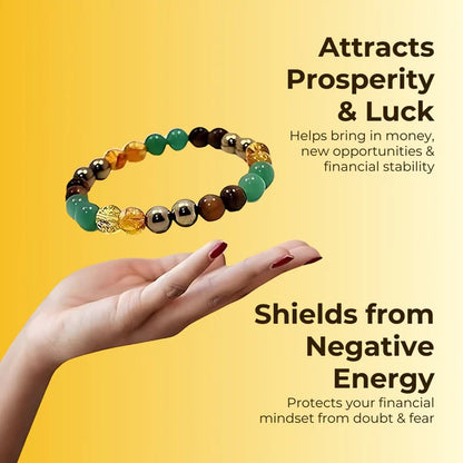 Money Magnet Pyrite Bracelet - (Certified)