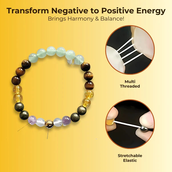 Money Magnet Pyrite Bracelet - (Certified)