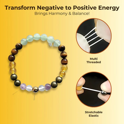 Money Magnet Pyrite Bracelet - (Certified)