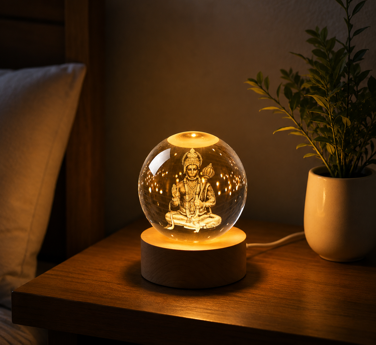 HANUMAN JI 3D LAMP