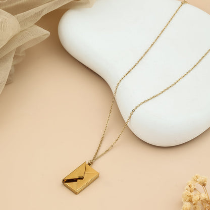 Love message box loket chain