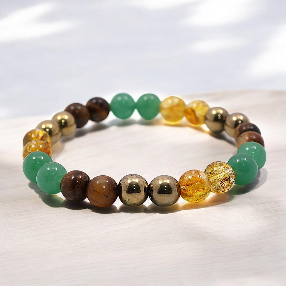 Money Magnet Pyrite Bracelet - (Certified)