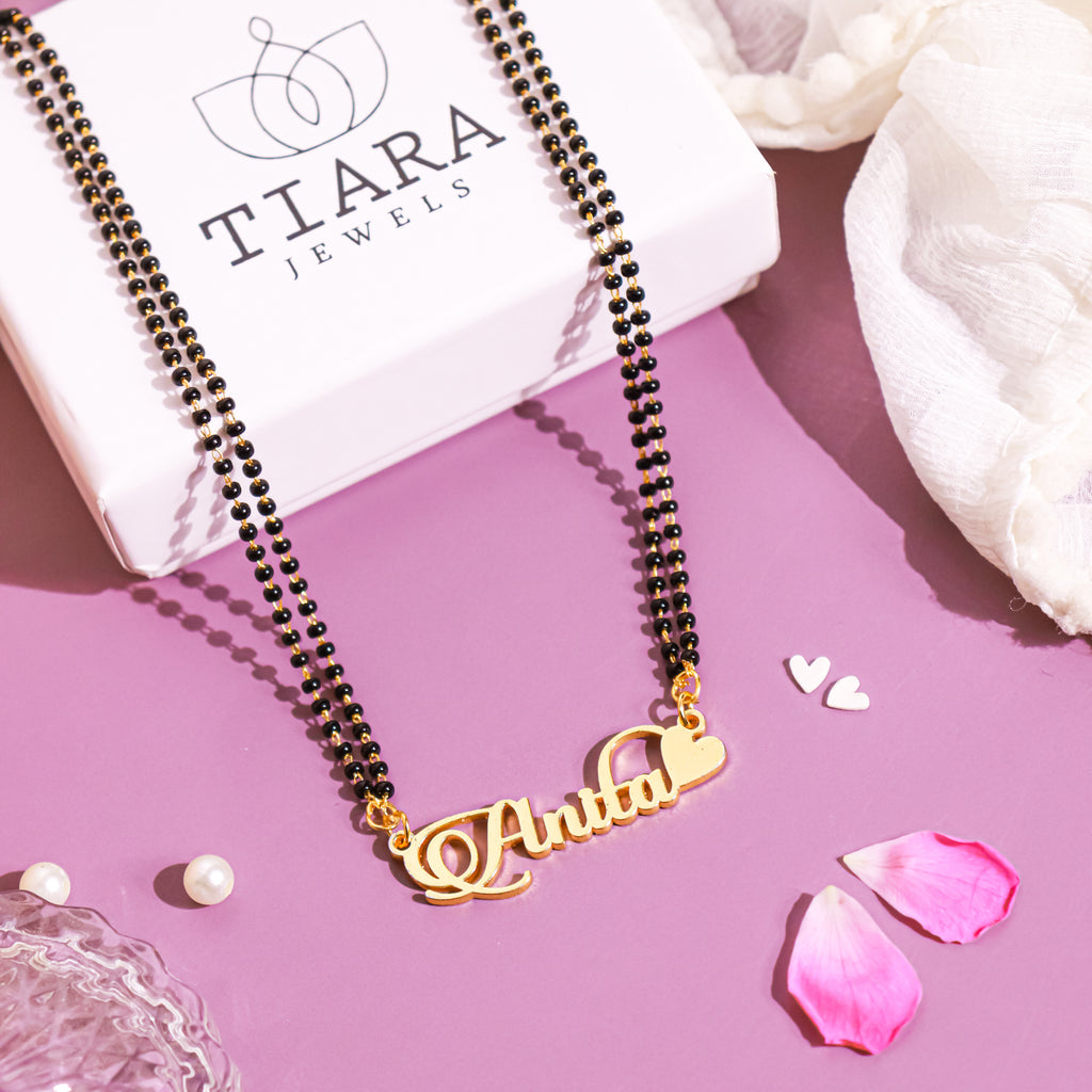 Girly Jewelry Business Names SINGLE NAME MANGALSUTRA (DESIGN NO 11